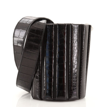 Salvatore Ferragamo Bucket Bag Alligator