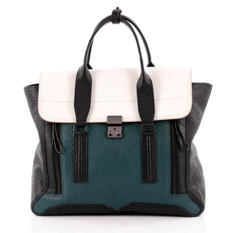 3.1 Phillip Lim Pashli Satchel Leather Large