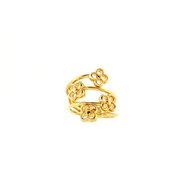 Louis Vuitton Flower Full Ring Metal