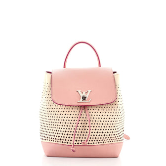 Louis Vuitton Lockme Backpack Perforated Leather