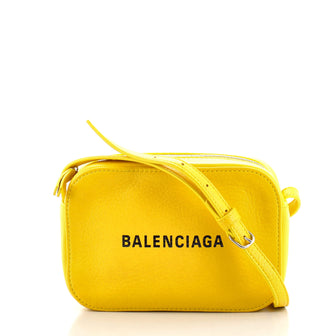 Balenciaga Everyday Camera Bag XS Neon Yellow