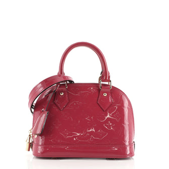Louis Vuitton Alma Handbag Monogram Vernis BB