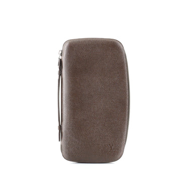 Louis Vuitton Atoll Organizer Wallet Taiga Leather