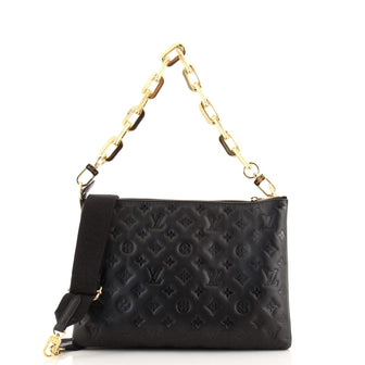 Louis Vuitton Coussin Bag Monogram Embossed Lambskin MM