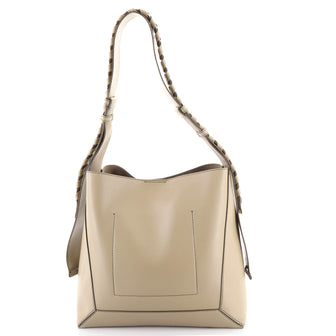 Stella McCartney Alter Braided Handle Hobo Faux Leather Medium