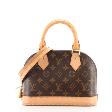 Louis Vuitton Alma Handbag Monogram Canvas BB