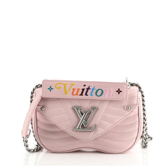 Louis Vuitton New Wave Chain Bag Quilted Leather PM