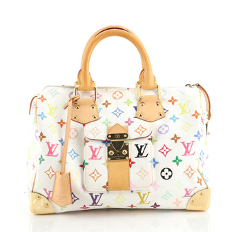 Louis Vuitton Speedy Handbag Monogram Multicolor 30