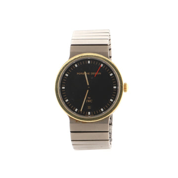 IWC Schaffhausen Porsche Design Ultra Sportivo Quartz Watch Titanium with Yellow Gold 32