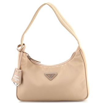 Prada Re-Edition 2000 Hobo Tessuto Mini