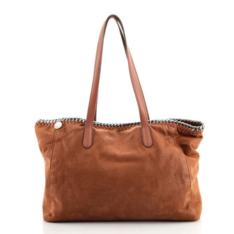Stella McCartney Falabella Shopper Tote Shaggy Deer East West