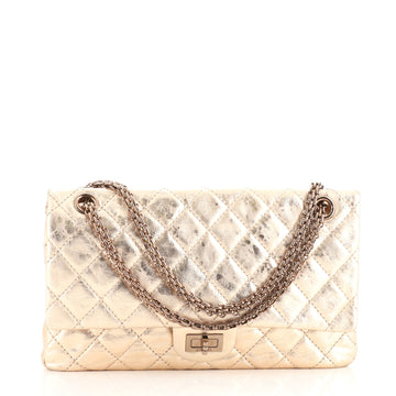 Chanel Reissue 2.55 Flap Bag Quilted Metallic Aged Calfskin 226
