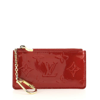 Louis Vuitton Key Pouch Monogram Vernis