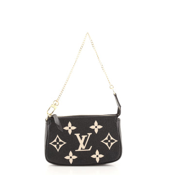 Louis Vuitton Pochette Accessoires Bicolor Monogram Empreinte Giant Mini