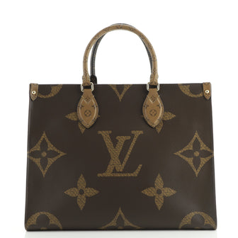 Louis Vuitton OnTheGo Tote Reverse Monogram Giant MM