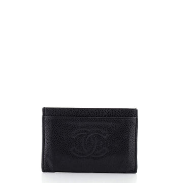 Chanel Timeless CC Card Holder Caviar