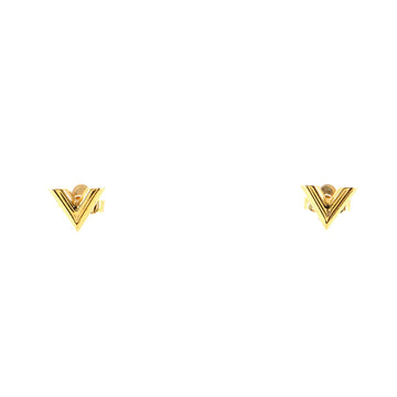 Louis Vuitton Essential V Stud Earrings Metal