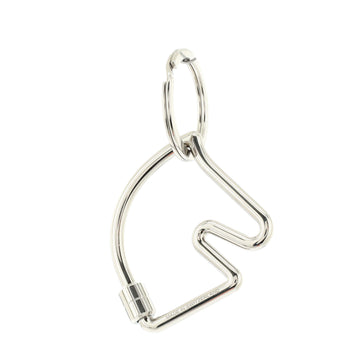 Hermes Cheval Key Ring Metal