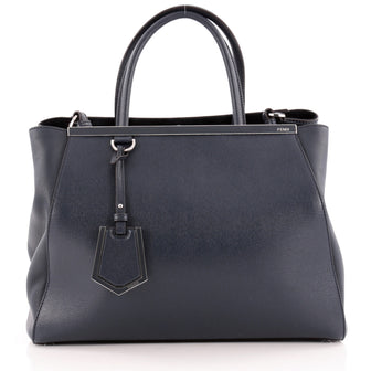 Fendi 2Jours Handbag Leather Medium