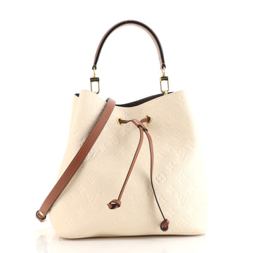 Louis Vuitton NeoNoe Handbag Monogram Empreinte Leather MM