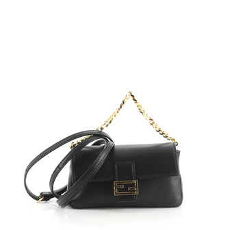 Fendi Baguette Bag Leather Micro
