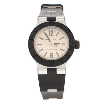 Bvlgari Diagono Quartz Watch Aluminum and Rubber 29
