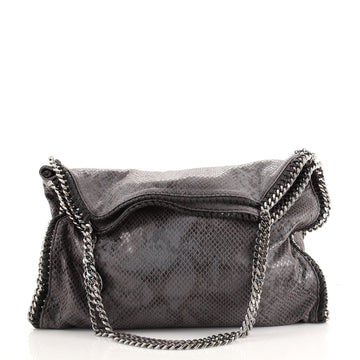 Stella McCartney Falabella Tote Faux Snakeskin Large