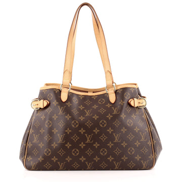 Louis Vuitton Batignolles Handbag Monogram Canvas Horizontal