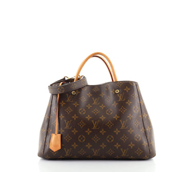 Louis Vuitton Montaigne Handbag Monogram Canvas MM