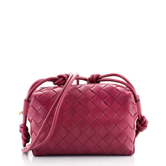Bottega Veneta Loop Crossbody Bag Intrecciato Nappa Mini