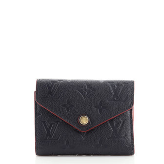 Louis Vuitton Victorine Wallet Monogram Empreinte Leather