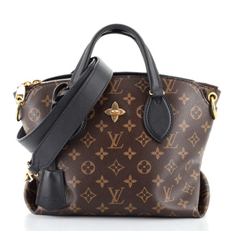 Louis Vuitton Flower Zipped Tote Monogram Canvas MM