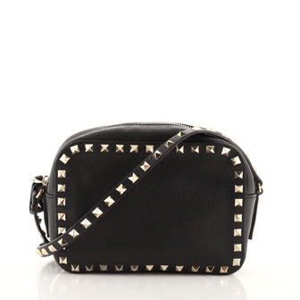 Valentino Rockstud Camera Crossbody Bag Leather