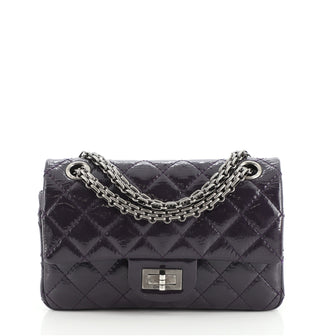 Chanel Reissue 2.55 Flap Bag Quilted Patent 224