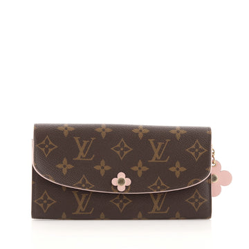 Louis Vuitton Emilie Wallet Limited Edition Blooming Flowers Monogram Canvas