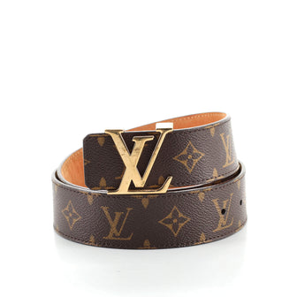 Louis Vuitton LV Initiales Belt Monogram Canvas Wide