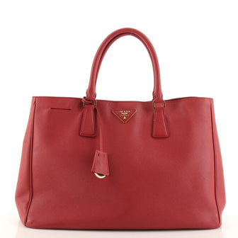 Prada Lux Open Tote Saffiano Leather Large
