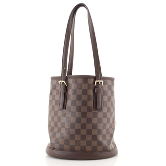 Louis Vuitton Marais Bucket Bag Damier