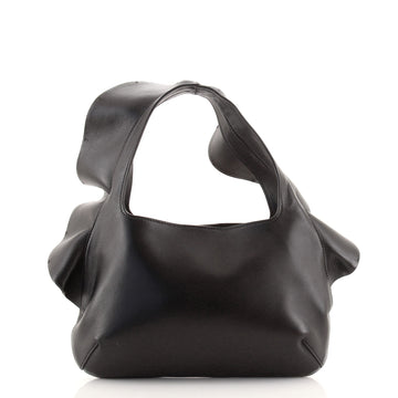 Valentino 04 Rouches Edition Atelier Hobo Leather Small