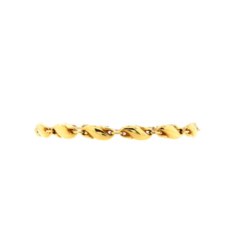Tiffany & Co. Elsa Peretti Seahorse Link Bracelet 18K Yellow Gold