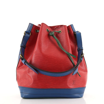 Louis Vuitton Bicolor Noe Handbag Epi Leather Large