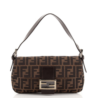 Fendi Baguette Bag Zucca Canvas