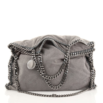 Stella McCartney Falabella Tote Embossed Faux Suede Small