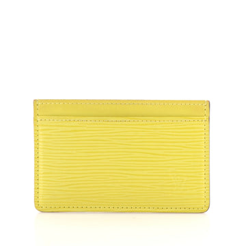 Louis Vuitton Card Holder Epi Leather