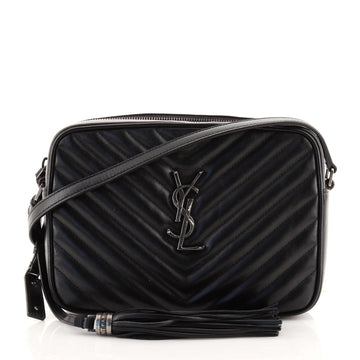 Saint Laurent Lou Camera Bag Matelasse Chevron Leather Small