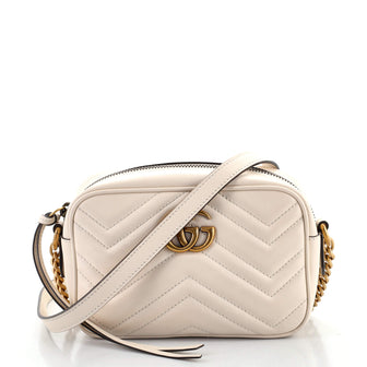 Gucci GG Marmont Shoulder Bag Matelasse Leather Mini