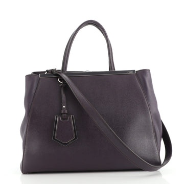 Fendi 2Jours Bag Leather Medium