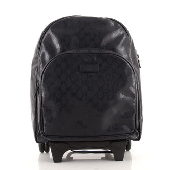 Gucci Kid's Trolley Backpack GG Imprime