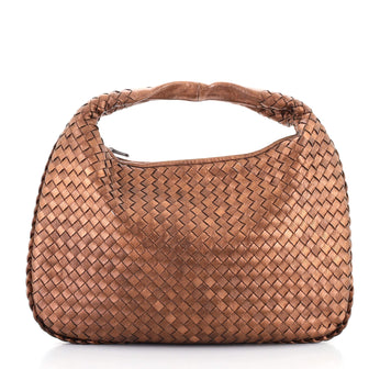Bottega Veneta Veneta Hobo Intrecciato Nappa Small