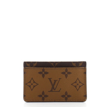 Louis Vuitton Card Holder Reverse Monogram Canvas